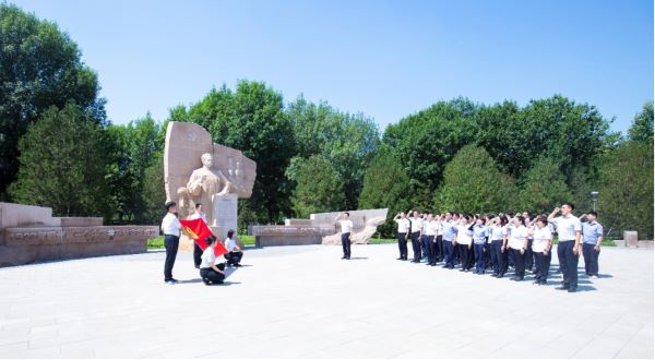 杏彩app官网组织开展“践行八项规定 永葆清廉本色”主题党日活动
